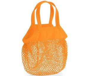 WESTFORD MILL WM151 - ORGANIC COTTON MINI MESH GROCERY BAG Amber