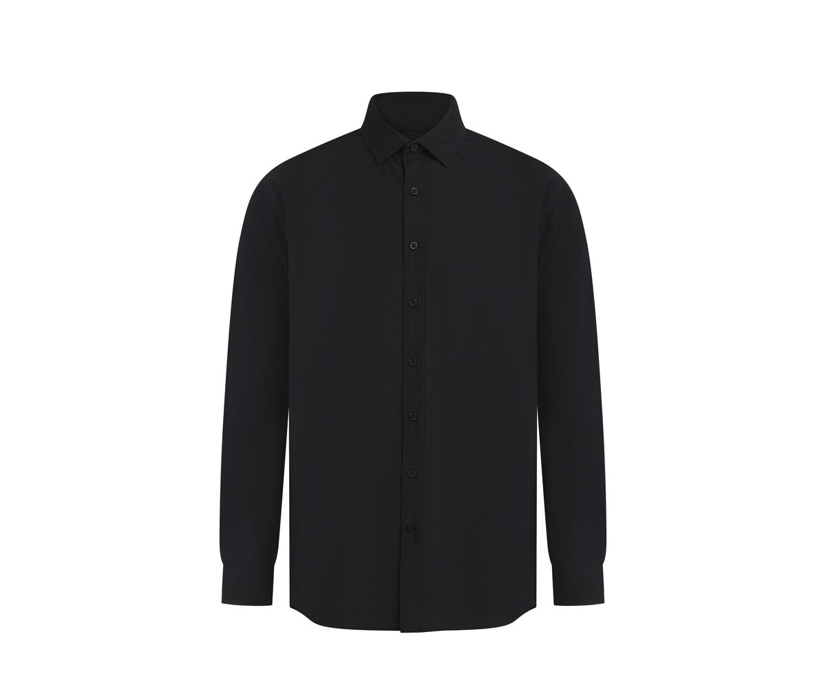 HENBURY HY582 - MEN'S LONG SLEEVED 'COTTON FEEL' COOLPLUS® SHIRT