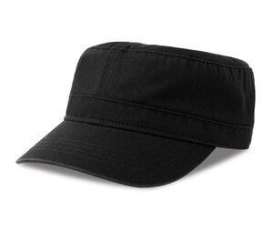 ATLANTIS HEADWEAR AT303 - Casquette militaire délavée Noir