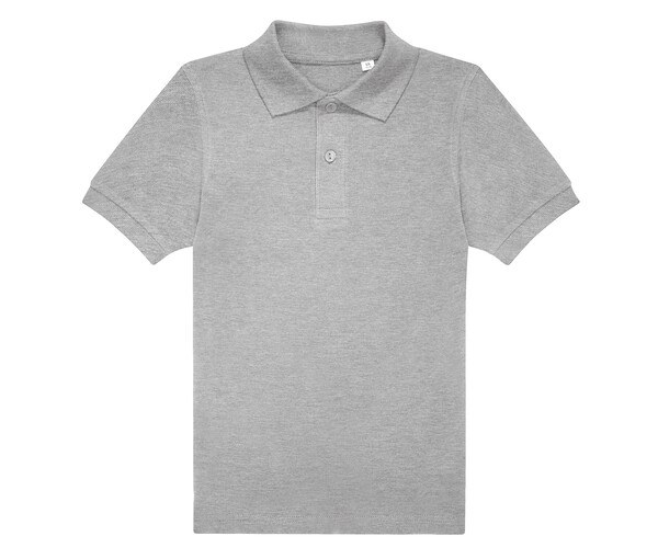 B&C BCK424 - Short-sleeved fine piqué poloshirt
