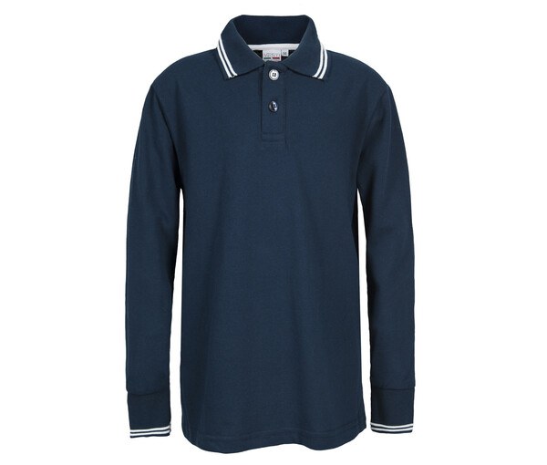 VESTI IT016 - KIDS’ LONG SLEEVE PIQUÉ POLO SHIRT