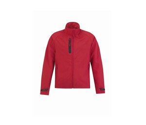B&C BC663 - Veste Softshell homme Rouge Foncé